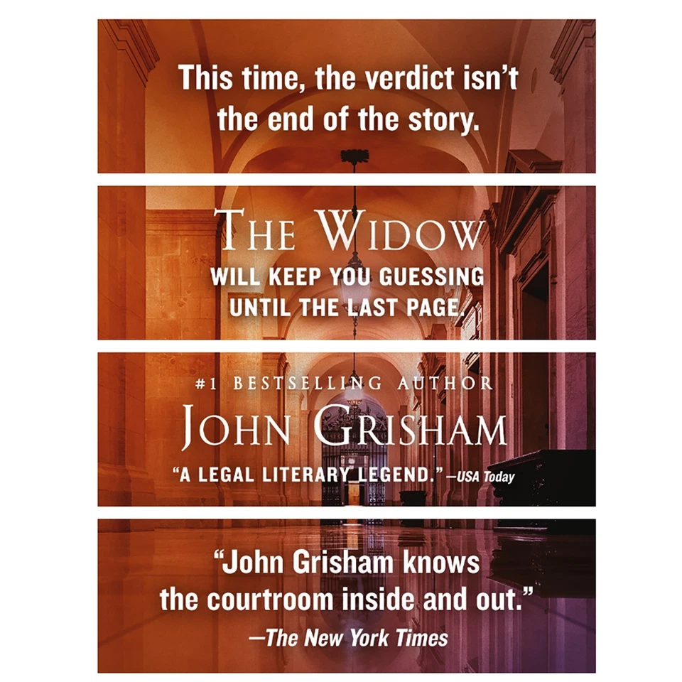 The Widow : A Novel by John Grisham (2025) - Image 4 of 4