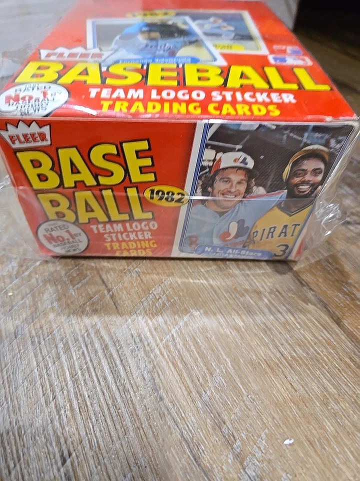 1982 Fleer Baseball Counter Top Wax Box 36 Packs - Image 2 of 2