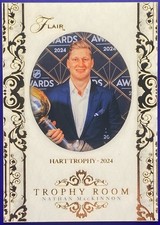 2025-26 Upper Deck Flair - Nathan MacKinnon Trophy Room (#TR-13)