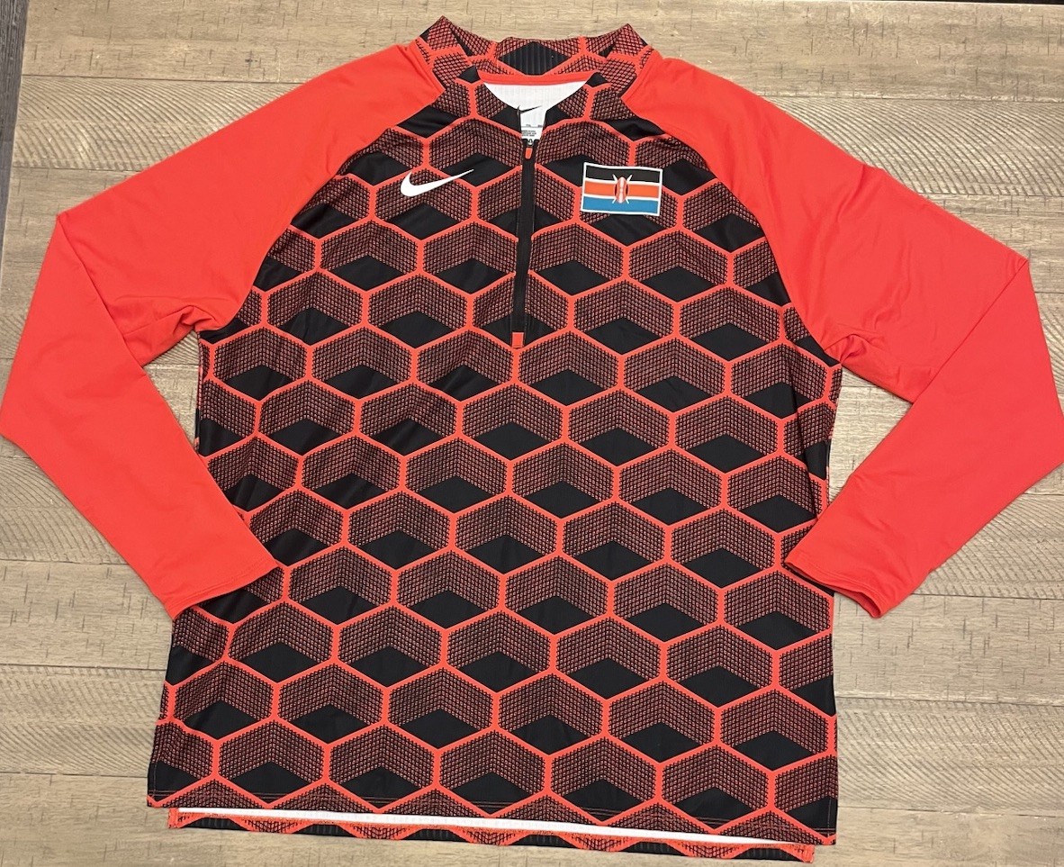 Nike KENYA Pro Elite 1/4 Zip Shirt Running Top CI8845-602