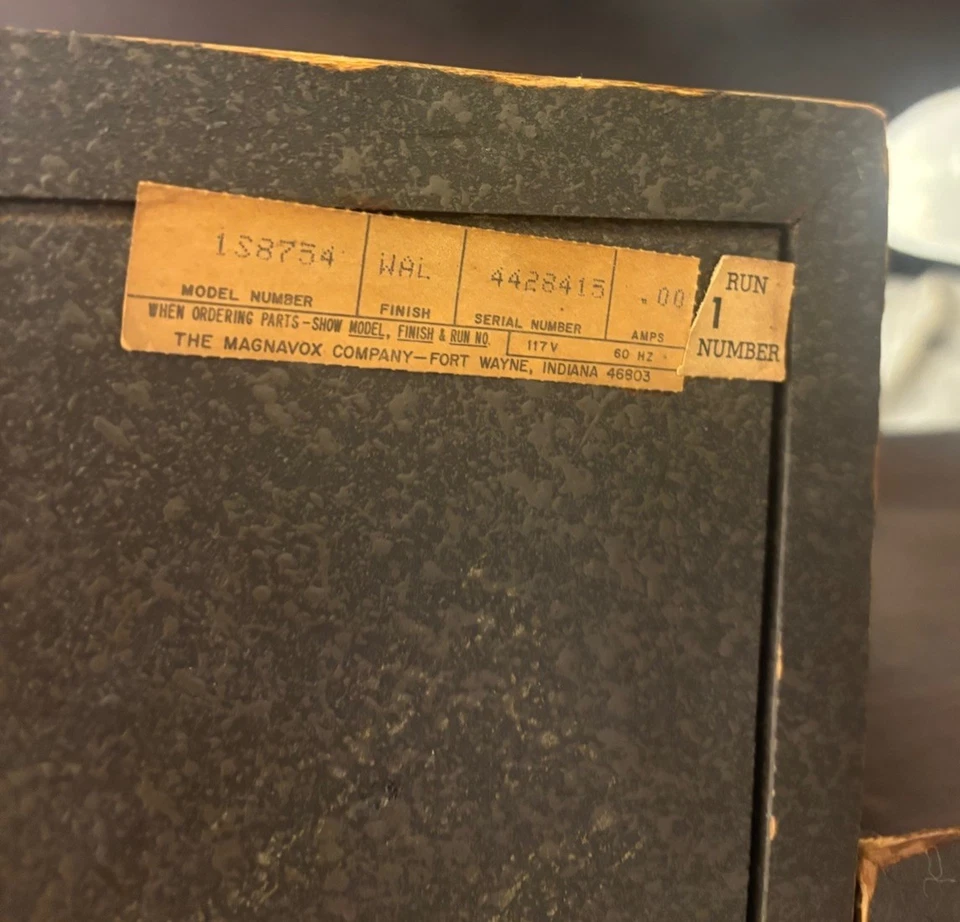 Altavoces Magnavox de principios de la década de 1970 - Raros Foto 3 de 4