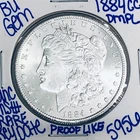 1884 CC BU UNCIRCULATED MORGAN SILVER DOLLAR AUTHENTIC U.S. MINT KEY DATE 5956