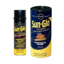 Silicone Shuffleboard Spray 12 oz. 3 Speed Shuffleboard Powder Wax 16 o...