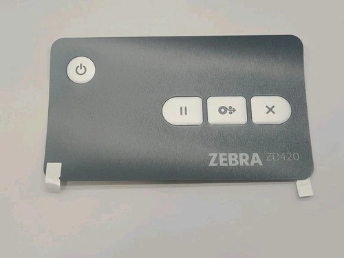 Face Buttons Sticker Zebra Thermal Printer ZD420