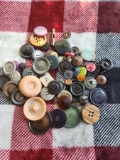 Large Buttons Misc. Lot Various Styles 