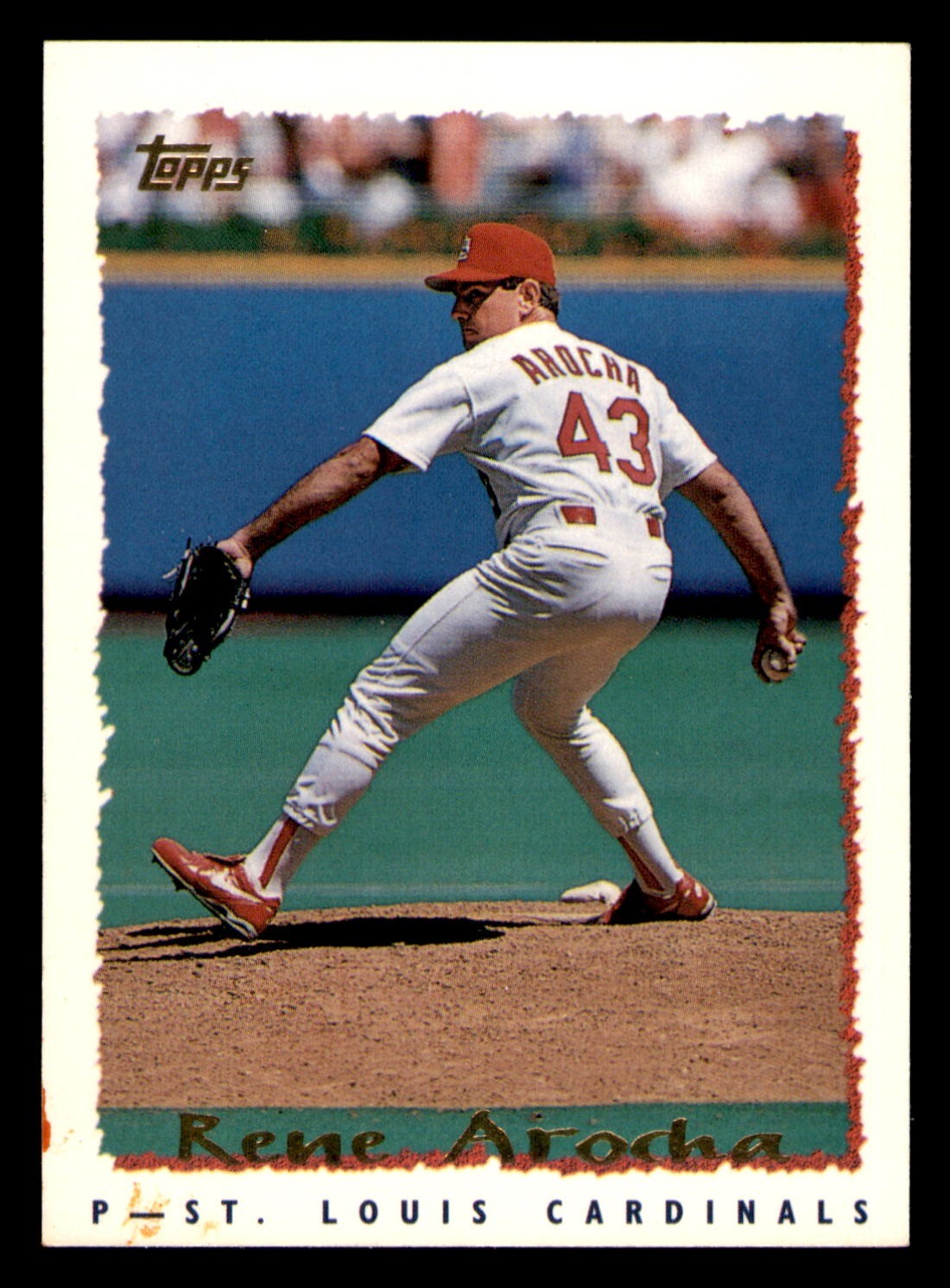 1995 Topps #24 Rene Arocha Cardinals