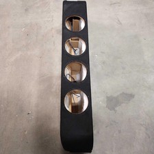 USED EMPTY QUAD 8" SUB ENCLOSURE - FITS 2017-2022 FORD F250/350 SUPERCREW