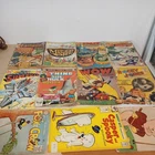 vintage comic book lot of 11  fantastic four superman etc poor condition