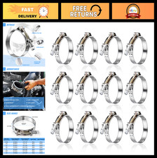 12-pack 1.5 T-bolt Hose Clamps - Heavy Duty Stainless Steel Turbo Intercooler 12-pack 1.5 T-bolt Hose Clamps - Heavy Duty Stainless Steel Turbo Intercooler