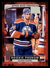 2015-16 Upper Deck Portfolio #204 Jujhar Khaira RC