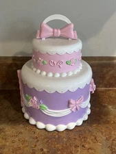 Vintage Rare Barbie Mattel Doll House Wedding Cake Carrying Case Only