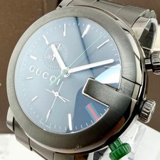 Gucci 101M Chronograph Watch Flower Design Diamond 9p for sale