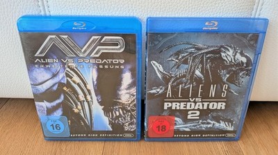 Alien vs. Predator 1 + 2 (Erweiterte Fassung) [2x Blu-ray] - FSK 18