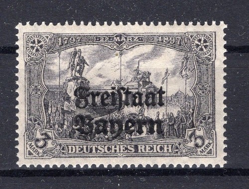 Bayern 150A Tooth Type Rare ** MNH Postfranco 150EUR (81639
