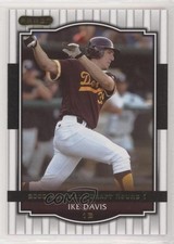 2008 Razor Signature Series Ike Davis #18 g0h