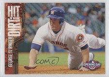 2015 Topps Opening Day Hit the Dirt George Springer #HTD-09 0j3h