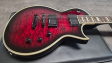 ESP Eclipse Serie Estándar Japón MIJ E-II Negro Cereza AAA Edredón Top Corte Único