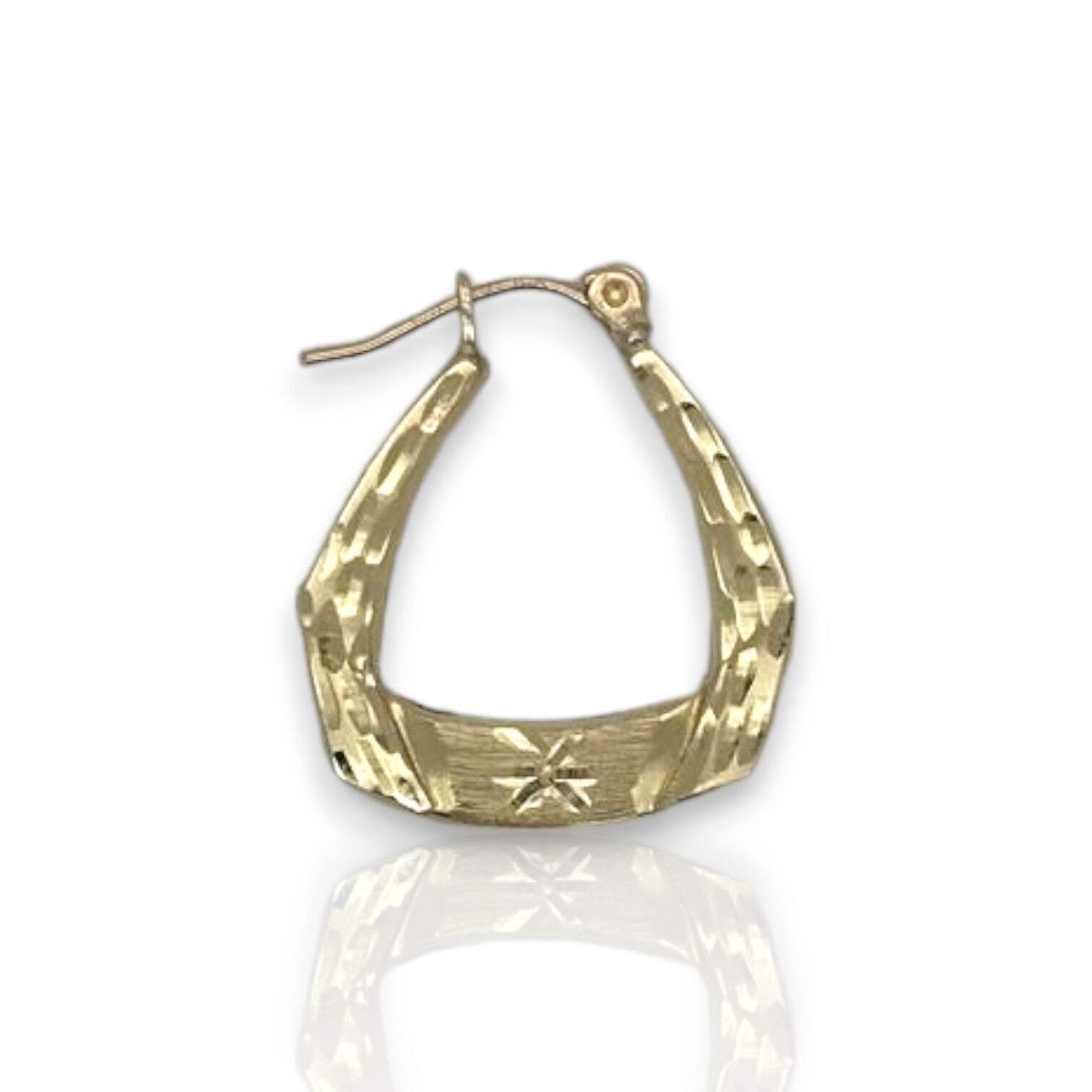 Hoop Earrings - 10K Yellow Gold