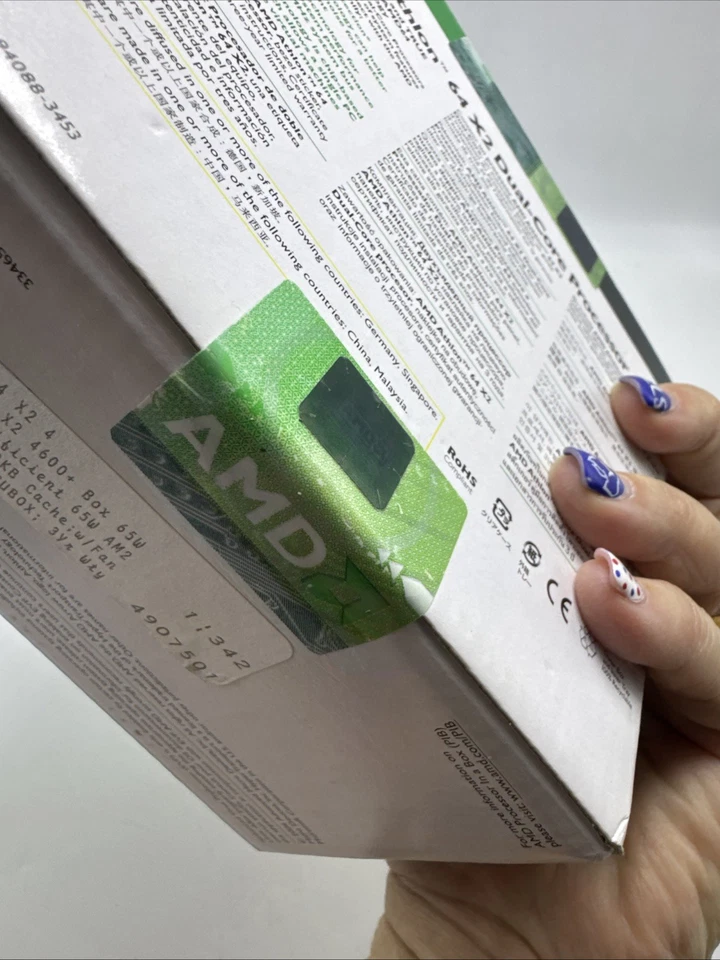 AMD Athlon 64 X2 4600+ Dual Core Processor Socket AM2 New In Box 65W - Image 4 of 4