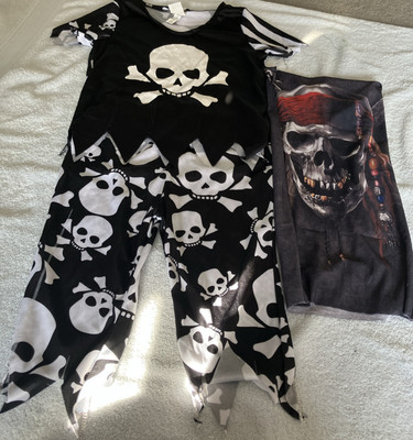 Piraten Outfit 4-6 Jahre Welttag des Buches guter Zustand Smiffys 