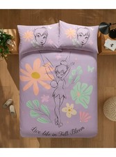 Disney Tinkerbell Bloom Flieder Bettwäscheset von George Double