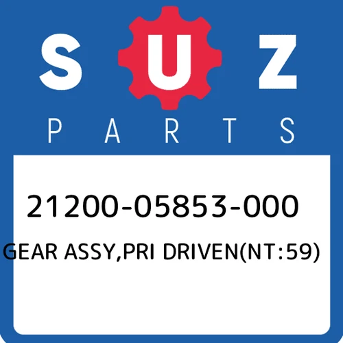 GEAR ASSY, PRIMARY DRIVEN | NT:59, MODEL Z