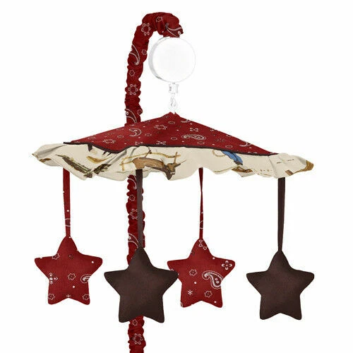 Brown Cowboy Nursery Mobiles
