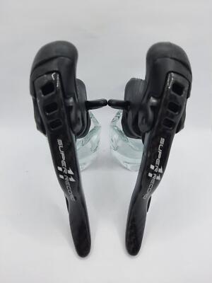 Super Record 11 Ergopower STI Set 2/3x11-Fach Campagnolo Brems Schalt Hebel