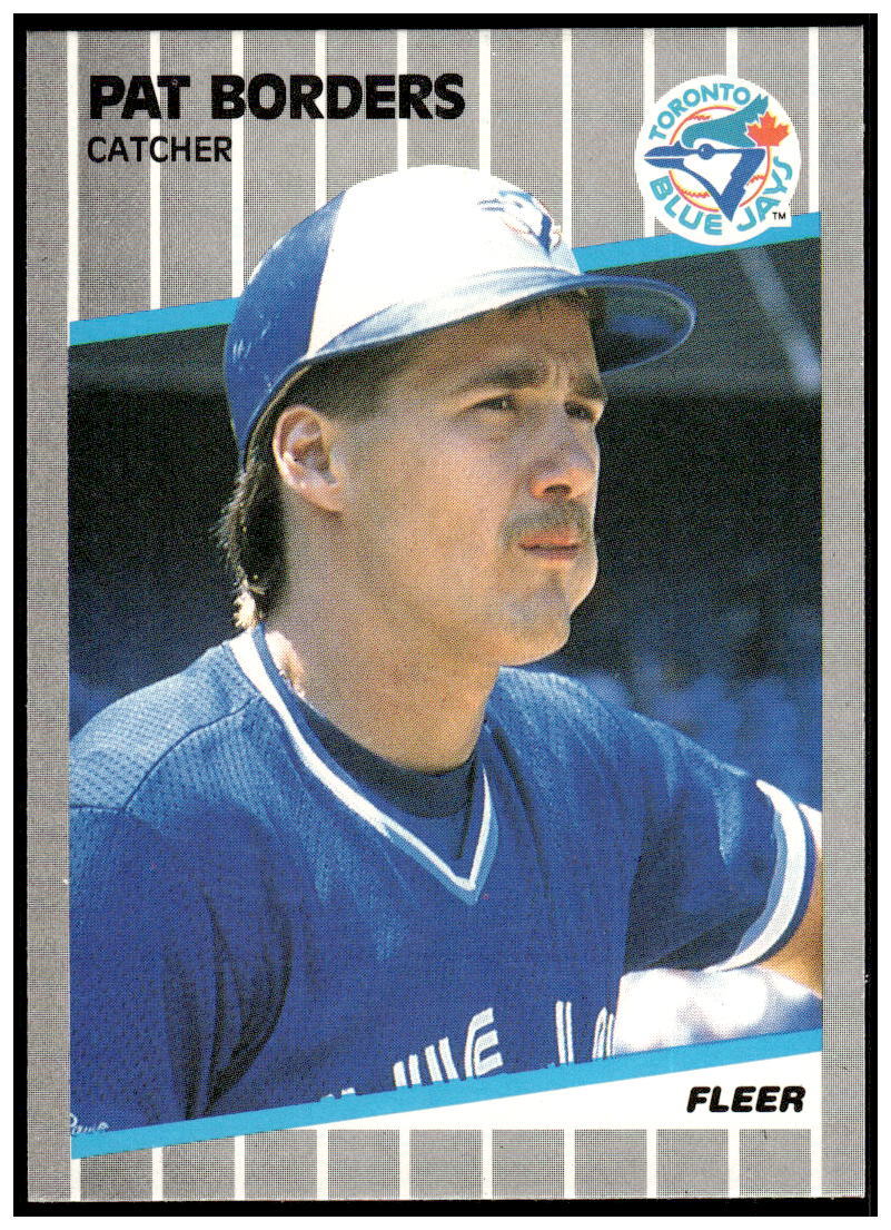 1989 Fleer #227 Pat Borders NM