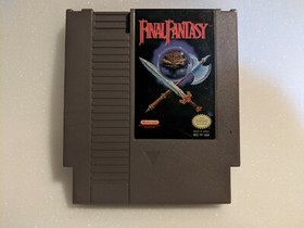 Final Fantasy Nes Nintendo Video Game Authentic Tested Works w/ Rental Case 1985