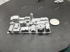 NEW 1/700 Scenery Architecture: One Set of Various Houses
