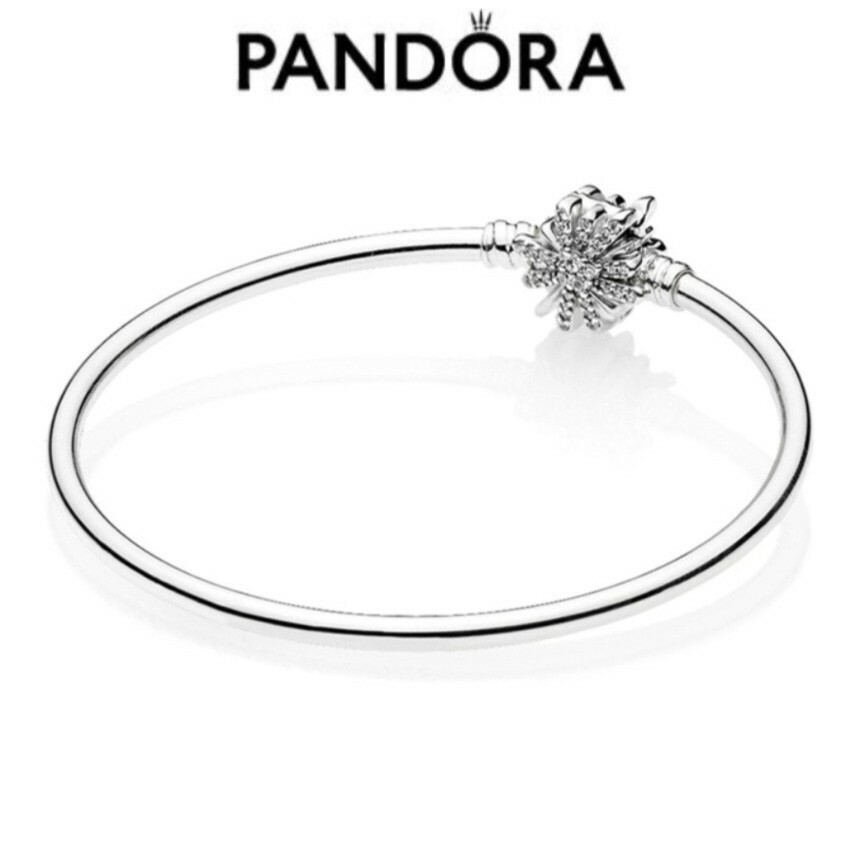 New Authentic Pandora Silver Firework Bangle 597763CZ-19 New Authentic Pandora Silver Firework Bangle 597763CZ-19