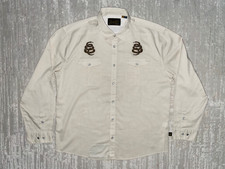 HOWLER BROS Brothers Guacho Snake Design Pearl Snap Western Rodeo SHIRT USED XL