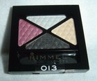 RIMMEL LONDON*Glam Eyes QUAD Eye Shadow*SWEET SHOULDER #013~~0.148 oz~NEW~SEALED — photo 2
