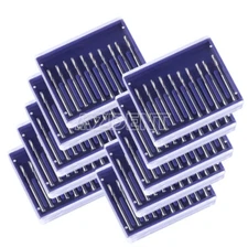 Dental Fissure Type Tungsten Steel Carbide Burs FG557 for High Speed Handpiece