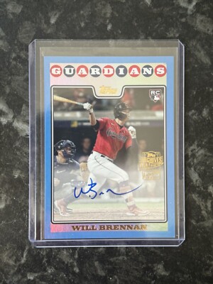 2023 Topps Archives - Will Brennan Rookie Fan Favorite Autograph - Blue #19/25