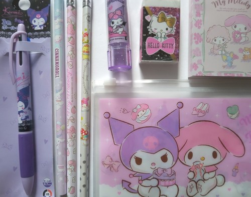 Sanrio *Sanrio Figuren* Schreibpapier Set Stifteetui, Notizbuch, Stifte, Stift - Bild 7 von 9