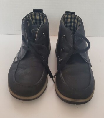 Akademiks Black Boots Size 10 Boys Plaid inside 