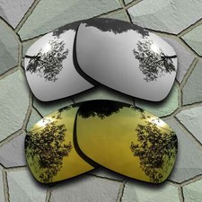 Silver Golden Lenses Replacement For-Oakley Ravishing Polarized