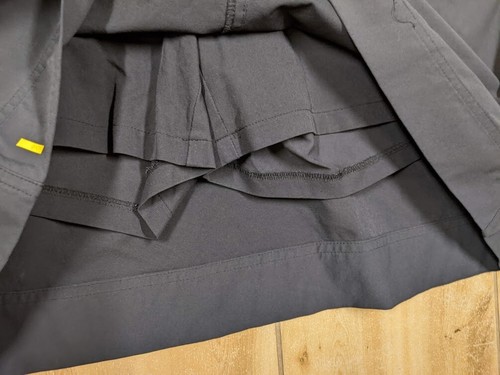 LOLE Black Skorts Mini Skirt Nylon Quick Dry UPF50+ Pockets Hiking Outdoors 14 - Picture 3 of 13