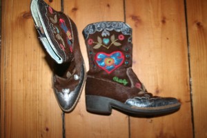 pony hair cowboy boots