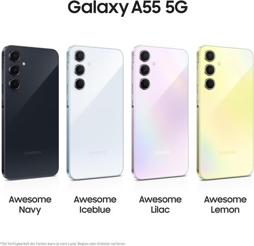 SAMSUNG GALAXY A55 5G DUAL SIM 50MP 8GB RAM 256GB LEMON GARANZIA ITALIA NO BRAND - Foto 2 di 10