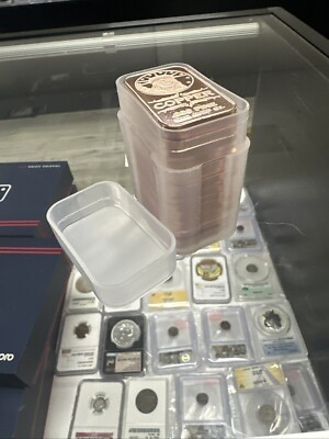 #ad TUBE OF 20 X 1 OZ .999 FINE COPPER BARS BULLION 20 RANDOM PICK $79.99