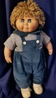 VINTAGE CABBAGE PATCH KID DOLL MALE BLINKING EYES YARN HAIR