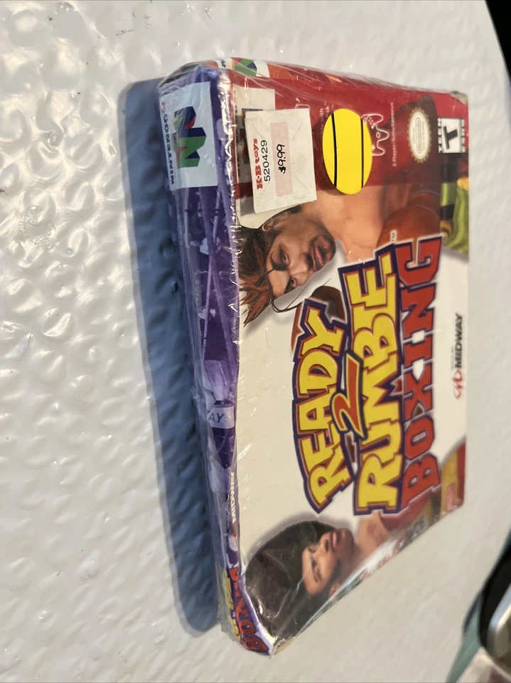 Ready 2 Rumble Boxing (Nintendo 64, 1999) NEW Sealed Dented Box N64 - Image 2 of 4
