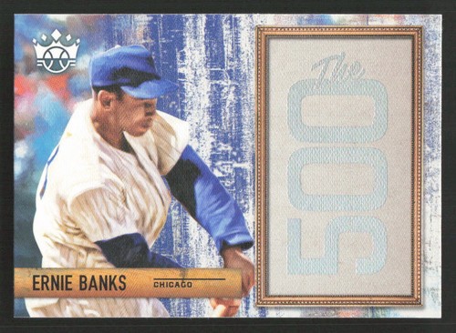 2018 Panini Diamond Kings Ernie Banks The 500 #500-EB Card