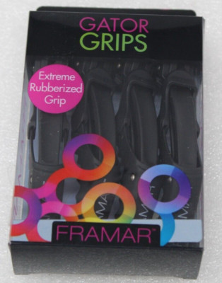 Framar Toys Jaw Clips / Gator Grips Black 4er Set