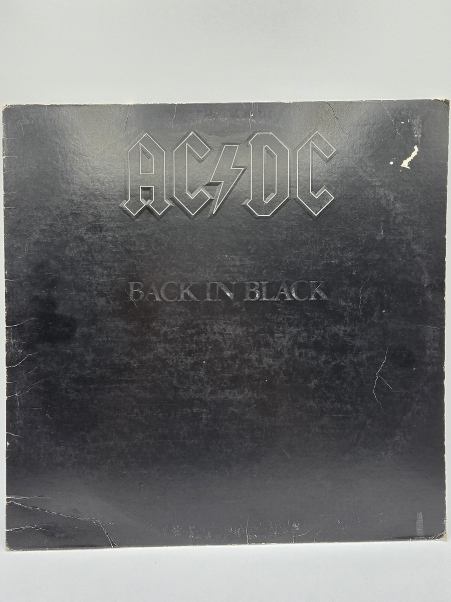 AC/DC: Back in Black US Atlantic Embossed SD 16018 '80 Hard Rock