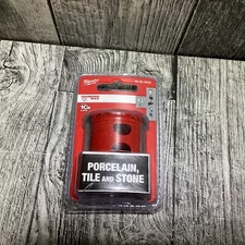 Milwaukee Diamond Max Hole Saw 1 1/2” Porcelain Tile & Stone (F6) 