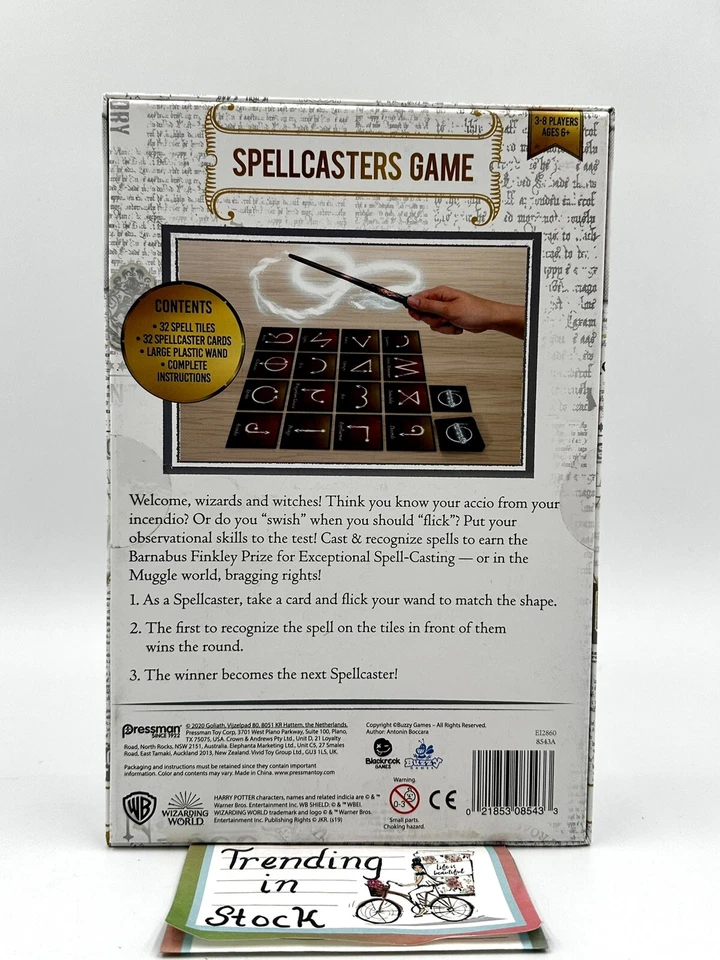 Harry Potter Spellcasters Game - NEW - FAST SHIPPING! - Image 2 of 4